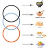 STYDDI 3 Pack 8qt Silicone Sealing Ring for Instant Pot,
