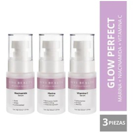 Kit Glow Perfect Yiyi Beauty | Niacinamida Marina Vitamina C Normal A Grasa Día/noche