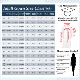 Tigeen Unisex Adult Graduation Gown Cap Tassel Set Matte Uniforms 2025 Charms Cord and Stole for College High School Graduate(57,Red)