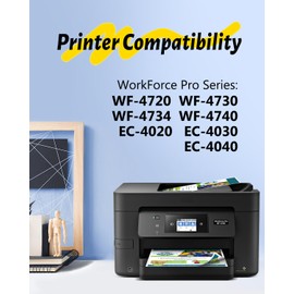 INSCMYK 802XL Ink Cartridges for Printer Remanufactured for 802 Ink Cartridges Combo Pack 802 XL T802 T802XL for WF-4720 WF-4740 WF-4734 WF-4730 EC-4040 EC-4030 EC-4020 Printer (5 Pack)