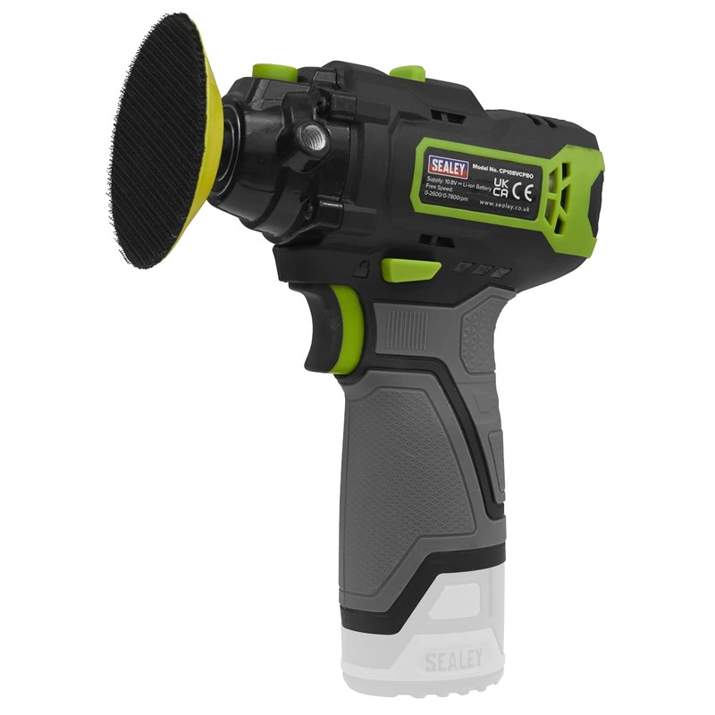 Sealey 10.8V SV10.8 Series Ø75mm Cordless Polisher - Body Only