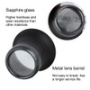 Magnifying Glass Sapphire Glass Metal Lens Barrel Watches Repairing Magnifier