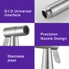 Tugbagocer Bidet Toilet Sprayer Head Stainless Steel Handheld Sprayer for