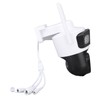 Pan Tilt Security Camera WiFi Dual Lens 4MP Night Vision