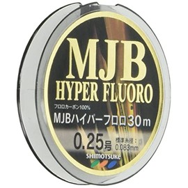 SHIMOTSUKE(シモツケ) フロロカーボンライン MJB ハイパーフロロ 30m 0.25号 クリアー