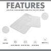 Lions Bath Mat Sets 2 Piece - Jacquard Greek Key