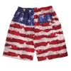 MILANKERR Men's Swim Trunk (S(30"-32"), Flag)