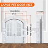 Cat Door Interior Door Secure Long Lasting Use Easy Install