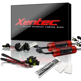 Xentec H7 6000K HID Xenon Bulb Bundle with 35W Mini Round Digital Ballast (Ultra White)