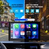 7” Wireless Carplay &Android Auto IPS Touch Screen, Portable Car