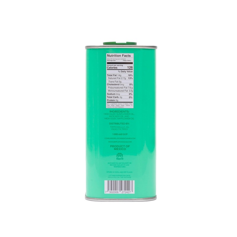 Simple Foods Avocado Blend Oil (25.4oz)