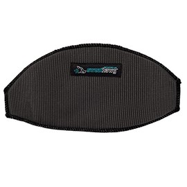 SweatHawg Cap Insert X2- Doubly Absorbent Wicking Hat Insert for Sweat 100% Technical Fabrics Control 2X Excess Sweat. Prevents Stains & Odor. Reusable, Washable - One Size (Charcoal Black)