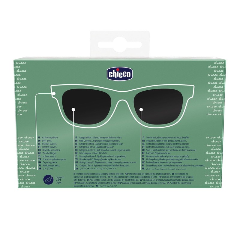 Chicco Kids Sunglasses 24 Months+ Durable Scratch Resistant Lenses UVA