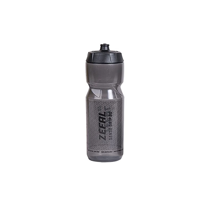 ZEFAL Unisex's Sense Grip 80 Water Bottle, Black/Black, 800ml