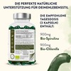 Organic Spirulina Powder and Chlorella Algae Capsules - [1800 mg]