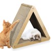PRITOK Triangular Scratching Board for Cats: 3 Cat Scratching Board