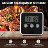 Digital Meat Thermometer Food Barbecue Thermometer BBQ Grill Smoker Thermometer