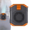 Portable Waist Fan - Portable Neck Fan,Handheld Cooling Gadget Outdoor