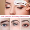 Pack of 24 Eyebrow Shaping Stencils Reusable Eyebrow Grooming Stencil