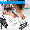 maxtek Magnetic Black Dry Erase Markers, 60 Count Fine Tip