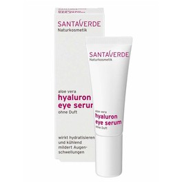 SANTAVERDE Aloe Vera, Hyaluronic Eye Serum, Unscented, 10 ml