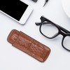 2 Finger Cigar Case Portable Waterproof Lightweight Artificial Leather Cigar