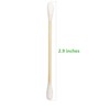 Cotton Swabs with Wooden Sticks/Biodegradable Cotton Buds 2400pcs