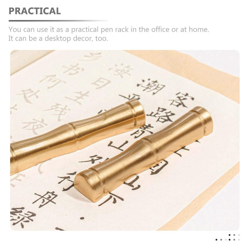DIYEAH Chinese Calligraphy Brush Holder Paint Brush Rest Stand Pillow