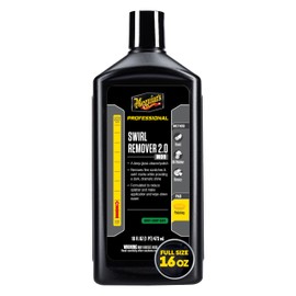 Meguiar's Professional Swirl Remover M0916 – Remove Swirls & Scratches and Restore Shine & Gloss, Professional Results by Hand or Machine – 16 Oz