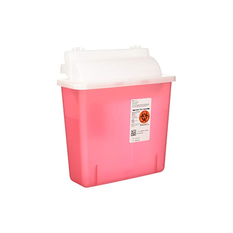 8507SA- Container Sharpstar In-Room Mailbox Lid Red 5qt Ea by,