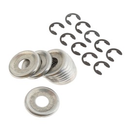 Hicello 10 Sets Clutch Drum Washer, Clutch Washer and E-Clip Kit for STIHL 017 018 021 023 025 MS170 MS180 MS230 MS210 MS250 9460 624 0801/0000 958 1022
