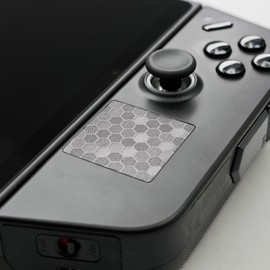 Luck&Link Touchpad Protector for Legion Go, Touch Pads Protective Skin Texture Sticker for Legion Go Touch Trackpads, High end Textured Skin (Honeycomb - Black)