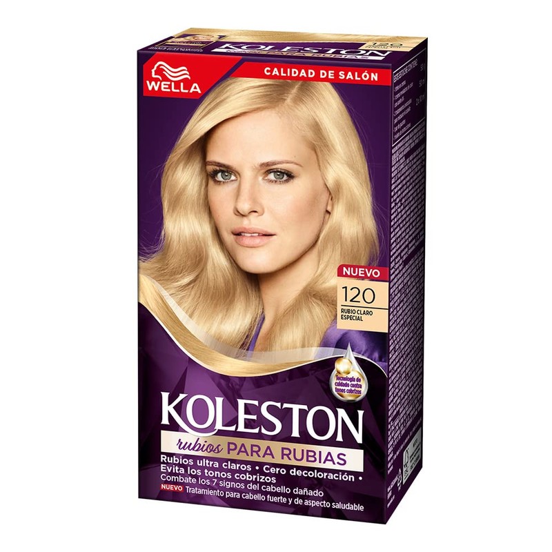 Koleston Tinte Permanente 120 Rubio Claro Especial, 70 ml -