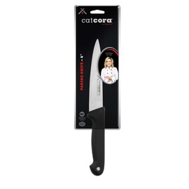 CAT CORA Paring Knife, Professional 4-Inch German Steel Blade For Peeling Apples, Potatoes, Onions, and Garnishing, Ergonomic Soft-Grip Handle, NSF-Certified Kitchen Knife