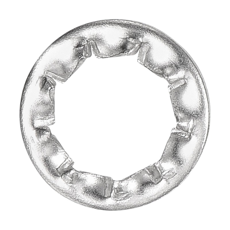 sourcing map M6 50Pcs Internal Tooth Washers, 304 Stainless Steel