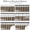 StangH Camel Beige Velvet Curtains 90 inches Long - Neutral