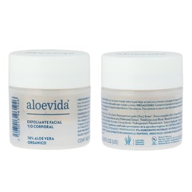 Aloevida Exfoliante Facial y Corporal 74% Aloe Vera orgánico TV+T 60ml