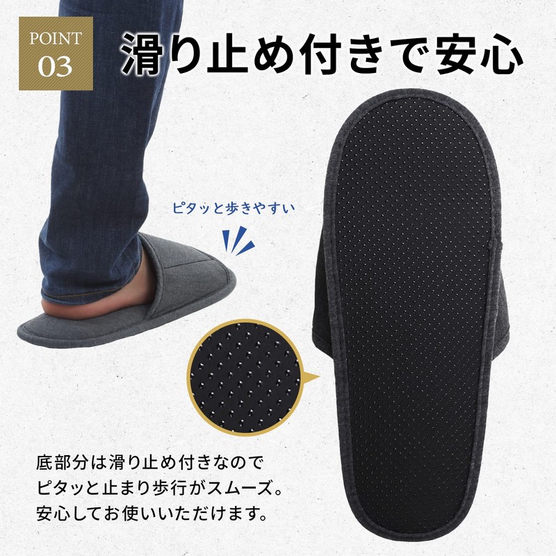 Eco Ride World Portable Slippers, Bifold Large, Storage Pouch Included,
