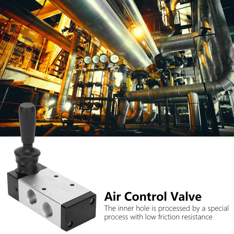 Pneumatic Air Valve Hand Pull Lever Control Switches 4H310‑10 0-0.8Mpa