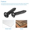 sourcing map Hex Socket Self Tapping Screws, M6 x 25mm
