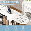GILLAS Ironing Board with 2 Tier Storage Basket, Movable Ironing