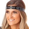 Hipsy Women's Fashion Adjustable No Slip Casual Style Hair Headband