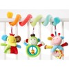 Baby Stroller Spiral Infant Toys Animal Plush Rattle For Stroller