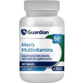Guardian Men 50+ Years Multivitamins 60 Tabs