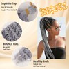 Orientfashion 30Inch Human Braiding Hair for Boho Braids, Deep Wave