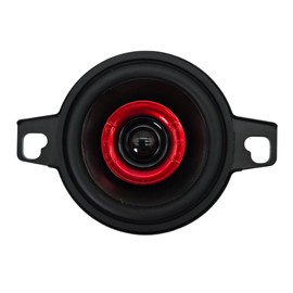 MB Quart XK2-106 2.75-Inch Coaxial 2-Way Speaker, 140W Max, 4 Ohms, Black Aluminum Dome Tweeter for Car Audio and Powersports (2 Speakers)