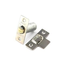 Satin Nickel - Adjustable Roller Ball Internal Door Spring Catch Lock Latch by ChoicefullBargain