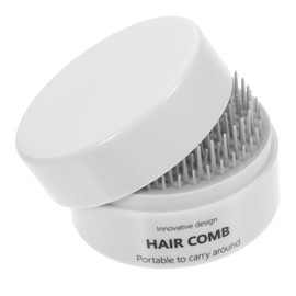 Baluue 2pcs Mini Portable Hair Brush Detangling Massage Comb for Lightweight Scalp for All Hair Textures Gentle Scalp Travel-friendly Design