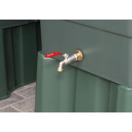 Boutt 0872497 Brass Tank Outlet Kit 20 x 27 with 1/4 Turn Tap Nozzle 20 x 27