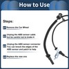 INFINAUTO ABS Wheel Speed Sensor Front Right ABS Sensor Anti-Lock
